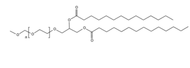 DMG-PEG 1,2-二肉豆蔻酰-RAC-甘油-3-甲氧基聚乙二醇