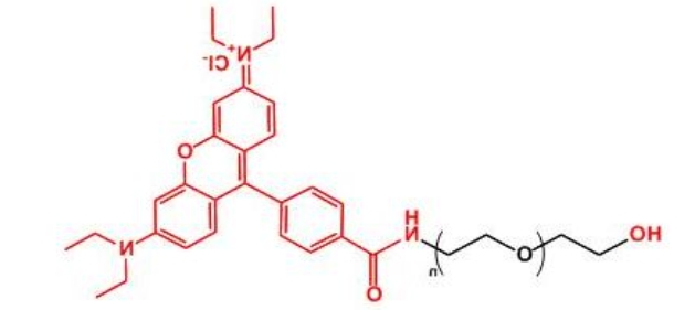 罗丹明聚乙二醇羟基 Rhodamine-PEG-OH