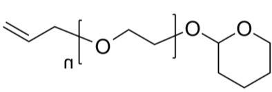 THP-PEG-Allyl 四氢吡喃基-聚乙二醇-烯丙基 末端双键