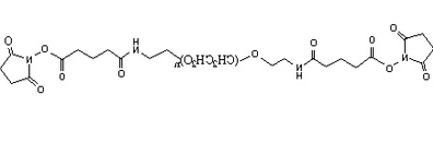 聚乙二醇-双(戊酰胺琥珀酰亚胺酯) GAS-PEG-GAS 