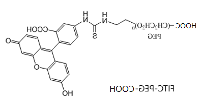 荧光素-聚乙二醇-羧基 荧光标记 FITC-PEG-COOH