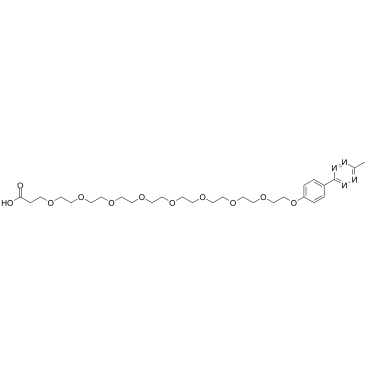 2183440-33-5	Methyltetrazine-PEG8-acid PROTAC(蛋白降解靶向嵌合体)