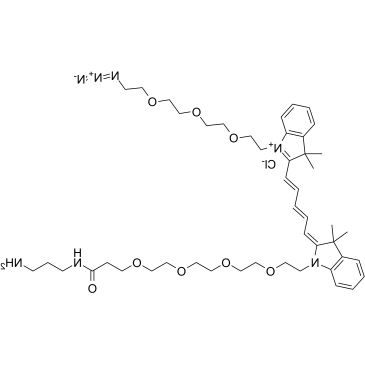 2107273-70-9	N-(azide-PEG3)-N'-(Amine-C3-Amide-PEG4)-Cy5 PROTAC(蛋白降解靶向嵌合体)