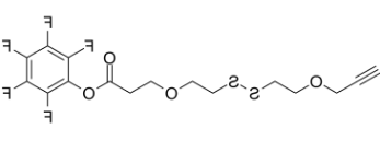 Propargyl-PEG1-SS-PEG1-PFP ester  ，CAS号：1817735-30-0