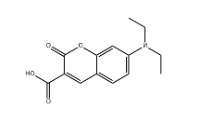 CAS号：50995-74-9；DEAC；7-二乙胺基-2-氧代-2-苯并吡喃-3-羧酸
