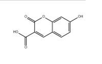 CAS号：779-27-1；7-HYDROXYCOUMARIN-3-CARBOXYLIC ACID；7-羟基香豆素-3-羧酸