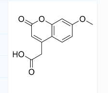 CAS号：62935-72-2；7-Methoxycoumarin-4-acetic acid；MCA 7-甲氧基香豆素-4-乙酸