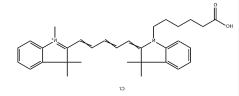 Cy5-羧酸,Cy5 COOH,CAS号1032678-07-1,强烈红色荧光特性的染料 Cy5-羧酸,Cy5 COOH,CAS号1032678-07-1,强烈红色荧光特性的染料