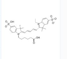 Cy5 酸；CAS号：146368-11-8，用于标记肽, 蛋白质, 寡核苷酸的氨基基团的反应染料