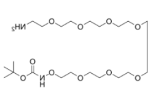 	t-Boc-Aminooxy-PEG7-amine	 