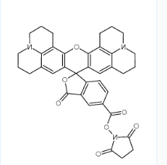 CAS号：114616-32-9；5(6)-ROX, SE；5(6)-羧基-X-罗丹明琥珀酰亚胺酯