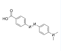 CAS号：6268-49-1；DABCYL酸；4-二甲胺偶氮苯-4’-羧酸