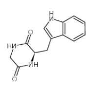 环(甘氨酰-L-色氨酰)	 