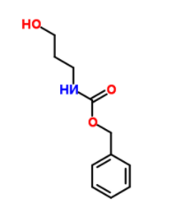 	3-(苄氧羰基氨基)-1-丙醇	 
