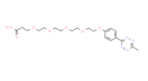 Methyltetrazine-PEG4-acid	 