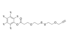 Propargyl-PEG1-SS-PEG1-PFP ester 