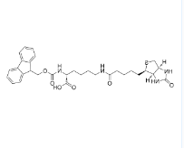 CAS号：146987-10-2，赖氨酸Lys Biotin标记，N-FMOC-N'-生物素-L-赖氨酸