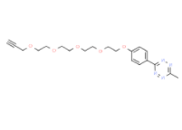 Methyltetrazine-PEG5-alkyne  