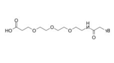 Bromoacetamido-PEG3-acid 