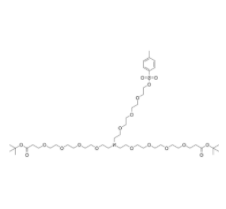 N-(Tos-peg4)-n-bis(peg4-t-butyl ester) N-(Tos-peg4)-n-bis(peg4-t-butyl ester)