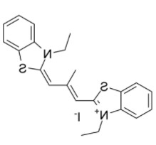 	3,3'-二乙基-9-甲基硫杂羰花青碘化物	 