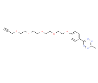 Methyltetrazine-PEG5-alkyne Methyltetrazine-PEG5-alkyne