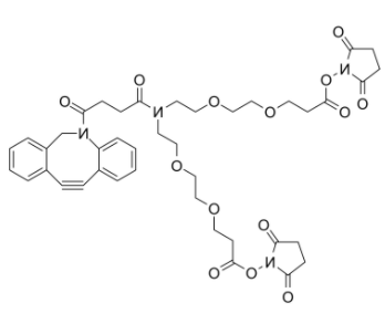 N-Dbco-N-bis(peg2-nhs ester) 