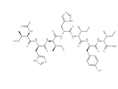 Ac-IHIHIYI-NH2（Ac-Ile-His-Ile-His-Ile-Tyr-Ile-NH2）， 2156606-61-8