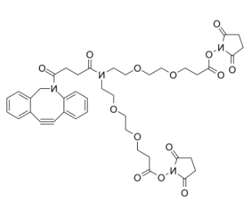 N-Dbco-N-bis(peg2-nhs ester) 