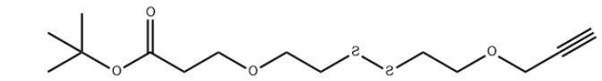 Propargyl-PEG1-SS-PEG1-t-butyl ester 