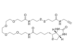 Biotin-PEG(4)-SS-Alkyne 