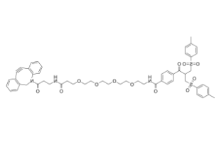 Bis-sulfone-PEG4-DBCO 