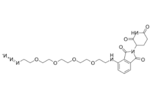 Pomalidomide-PEG4-azide 