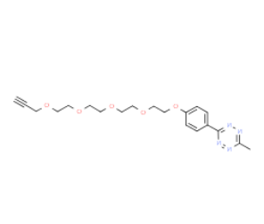 Methyltetrazine-PEG5-alkyne   