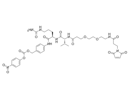 Mal-amido-PEG2-Val-Cit-PAB-PNP 