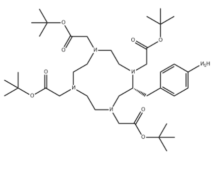 p-NH2-Bn-DOTA-四叔丁酯	 