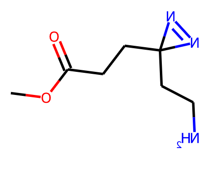 Methyl 3-(3-(2-aminoethyl)-3H-diazirin-3-yl)propanoate 