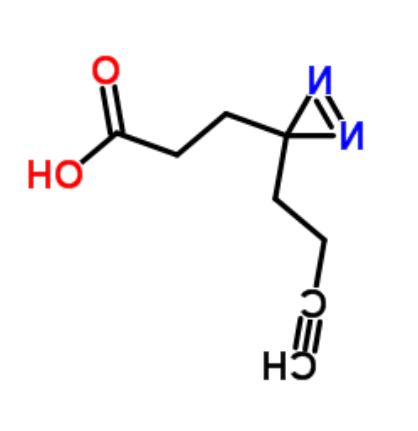 3-(3-(丁-3-炔-1-基)-3H-二氮杂萘-3-基)丙酸	 