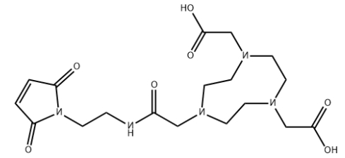 CAS号：1295584-83-6，NOTA-Maleimide，大环化合物-马来酰亚胺