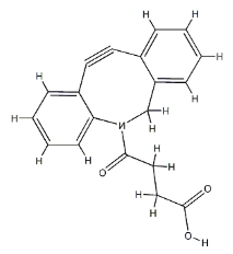 CAS号：1353016-70-2，DBCO-acid，二苯基环辛炔-羧酸