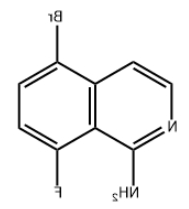 CAS号：1694884-77-9，5-溴-8-氟异喹啉-1-胺