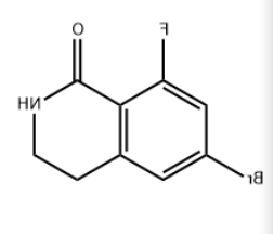 6-溴-8-氟-3，4-二氢异喹啉-1(2H)-酮