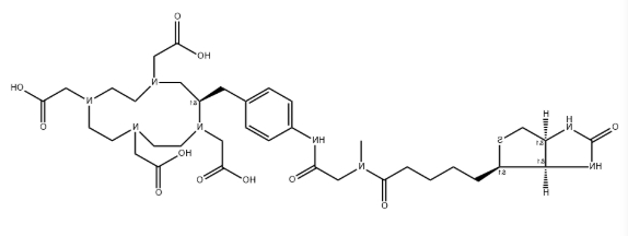 DOTA-p-NH2-Bn-biotin，CAS：180978-54-5