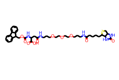 Fmoc-Asp(biotinyl-PEG)-OH   