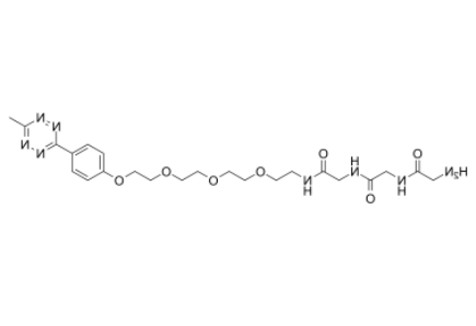 Gly-Gly-Gly-PEG4-methyltetrazine 