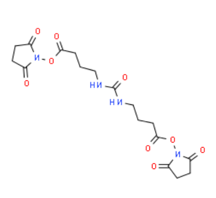 Urea crosslinker – C₄-arm, NHS ester (DSBU, BuUrBU) Urea crosslinker – C₄-arm, NHS ester (DSBU, BuUrBU)