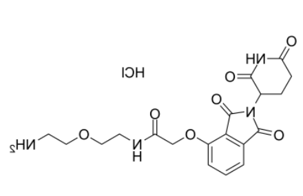 Thalidomide-O-amido-PEG-C2-NH2 hydrochloride Thalidomide-O-amido-PEG-C2-NH2 hydrochloride