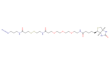 Biotin-PEG3-SS-azide 
