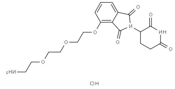 Thalidomide-PEG3-NH2 hydrochloride 