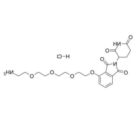 Thalidomide-PEG4-NH2 hydrochloride 